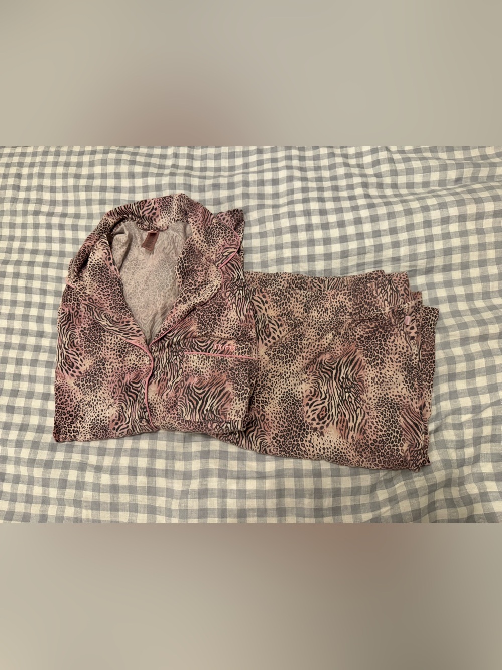 Skims Bloom Mini Multi Animal Pajama Set